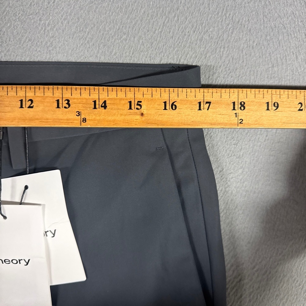 Theory Pants Mens 32x34 Basalt Grey Zaine Precision Ponte Slim Fit New MSRP 225$ - Picture 6 of 11